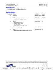 KM684000B datasheet pdf Samsung Electronic