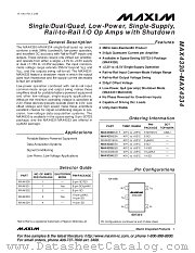 MAX4331ESA datasheet pdf MAXIM - Dallas Semiconductor