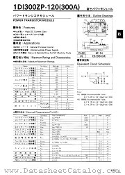 1DI300ZP-120 datasheet pdf Fuji Electric