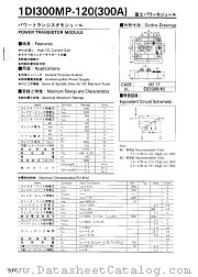 1DI300MP-120 datasheet pdf Fuji Electric
