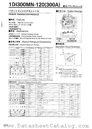 1DI300MN-120 datasheet pdf Fuji Electric