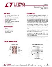 LT1032ISW datasheet pdf Linear Technology