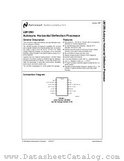 LM1290N datasheet pdf National Semiconductor