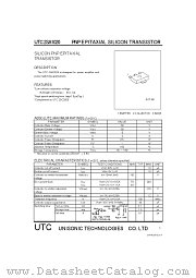 UTC2SA1020 datasheet pdf Unisonic Technologies
