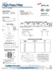 HFTC-39 datasheet pdf Mini-Circuits