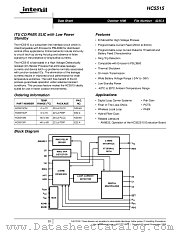 HC5515IP datasheet pdf Intersil