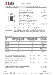 GL34M datasheet pdf Diotec Elektronische