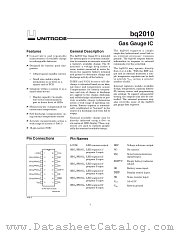 BQ2010SN-N datasheet pdf Texas Instruments