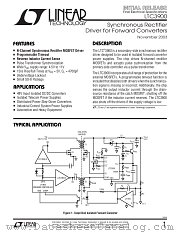 LTC3900ES8 datasheet pdf Linear Technology