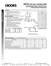 DDTC115GUA-7 datasheet pdf Diodes