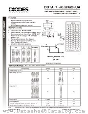 DDTA123YUA-7 datasheet pdf Diodes