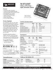 M-FIAM5H22 datasheet pdf Vicor Corporation