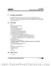 EM78860H datasheet pdf ELAN Microelectronics