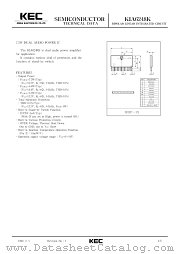 KIA6248K datasheet pdf Korea Electronics (KEC)