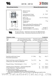 KBPC801 datasheet pdf Diotec Elektronische
