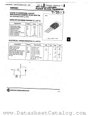 KSD5001 datasheet pdf Samsung Electronic