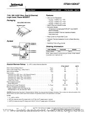 ITF86110DK8T datasheet pdf Intersil