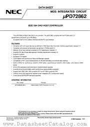 UPD72862 datasheet pdf NEC