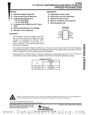 TLV5625D datasheet pdf Texas Instruments