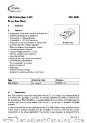 TLE6286 datasheet pdf Infineon