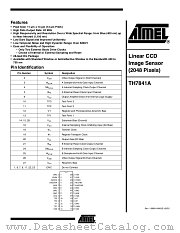 TH7841A datasheet pdf Atmel