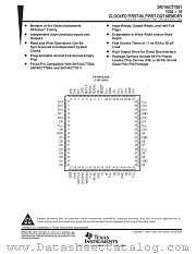 SN74ACT7881FN datasheet pdf Texas Instruments