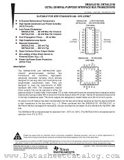 SN55ALS160W datasheet pdf Texas Instruments