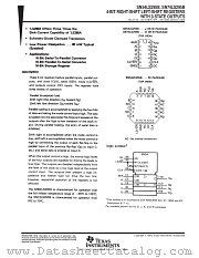 SN54LS295BFK datasheet pdf Texas Instruments