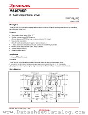 REJ03F0052_M54679SP datasheet pdf Hitachi Semiconductor