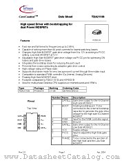 TDA21106 datasheet pdf Infineon