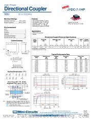 JYDC-7-1HP datasheet pdf Mini-Circuits