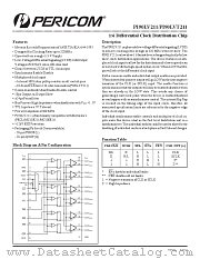 PI90LV211 datasheet pdf Pericom Technology