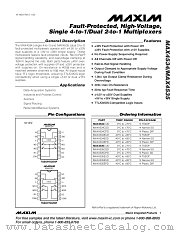 MAX4534EUD datasheet pdf MAXIM - Dallas Semiconductor