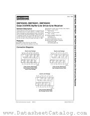 74S241 datasheet pdf Fairchild Semiconductor