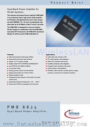 PMB8825 datasheet pdf Infineon