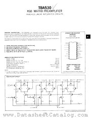 TBA530 datasheet pdf Fairchild Semiconductor