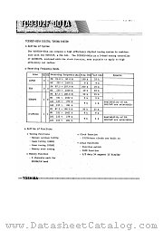 TC9302F001A datasheet pdf TOSHIBA