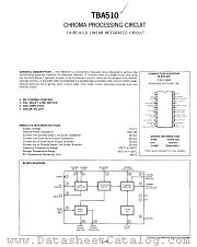 TBA510 datasheet pdf Fairchild Semiconductor