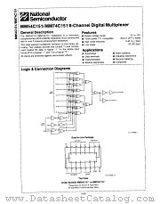 MM74C151 datasheet pdf National Semiconductor