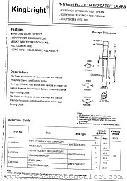 L-937 datasheet pdf Kingbright Electronic