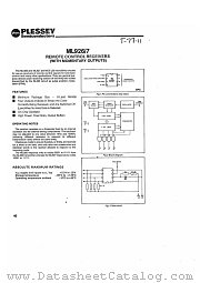 ML926 datasheet pdf GEC Plessey Semiconductors