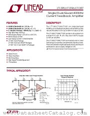 LT1396CMS8 datasheet pdf Linear Technology