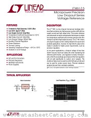 LT1461BIS8-2.5 datasheet pdf Linear Technology