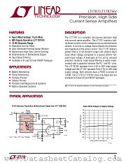 LT1787HVIS8 datasheet pdf Linear Technology