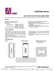 LP62S2048-I datasheet pdf AMIC Technology