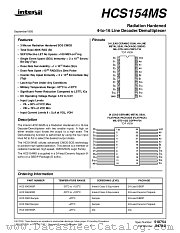HCS14KMSR datasheet pdf Intersil