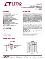 LTC3459ES6 datasheet pdf Linear Technology