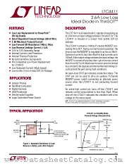 LTC4411ES5 datasheet pdf Linear Technology