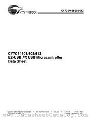 CY7C64601 datasheet pdf Cypress