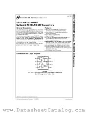 DS75176 datasheet pdf National Semiconductor
